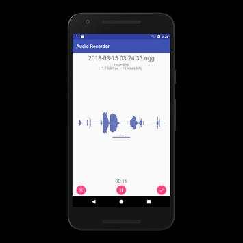 Audio Recorder screenshot 1