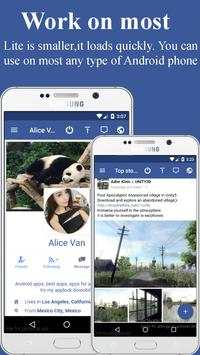Lite Messenger for Facebook Lite screenshot 6