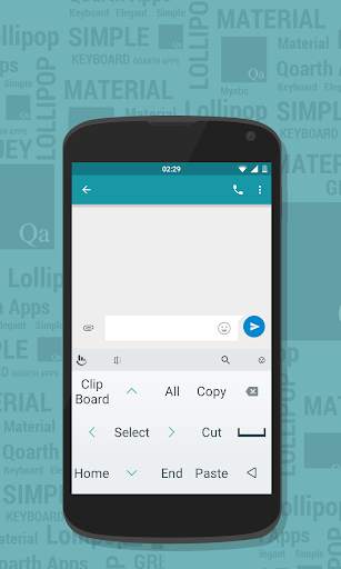 Material White for TouchPal screenshot 5