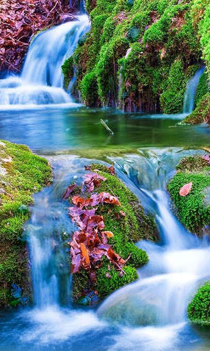 Waterfall Nature Wallpaper screenshot 4