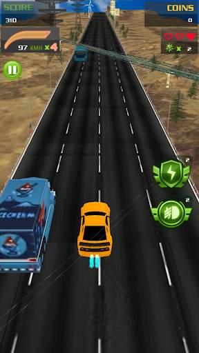 Turbo Car Racing screenshot 1