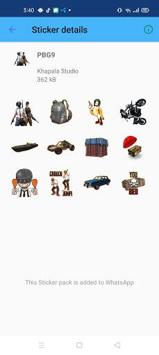WAStickerApps - PBG Stickers for WhatsApp 2020 screenshot 4
