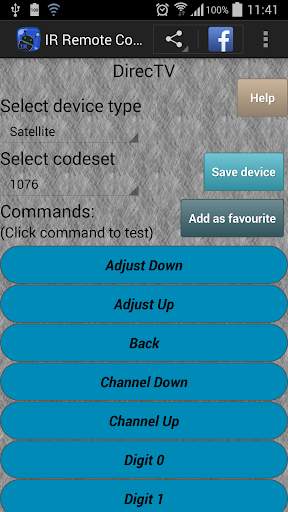 IR Remote Control screenshot 8
