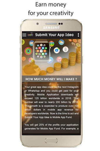 Submit Your App Idea on Android Google Play screenshot 4
