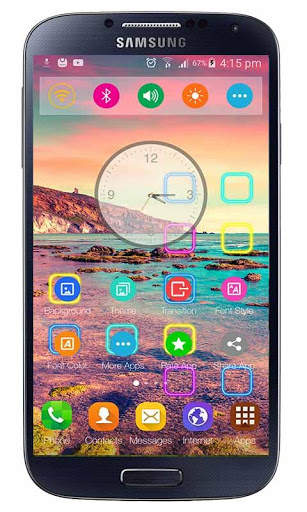 Launcher Oppo F1s Selfie Theme screenshot 2