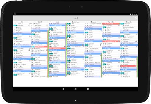Le Calendrier скриншот 6
