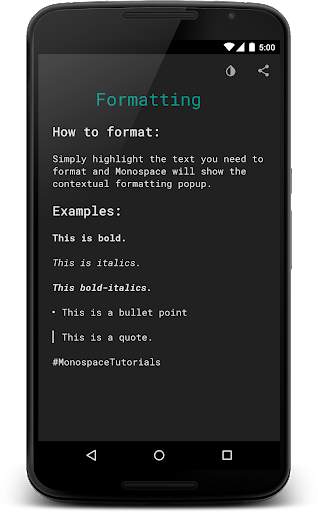 Monospace - Writing and Notes 2 تصوير الشاشة