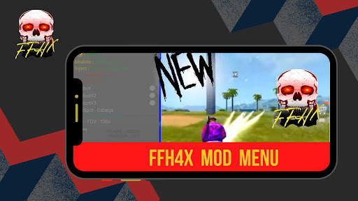 ffh4x mod menu ff screenshot 2
