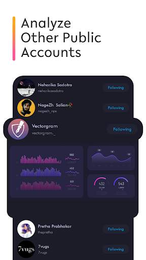Unfollowers, Followers Tracker Instagram : InStats screenshot 1