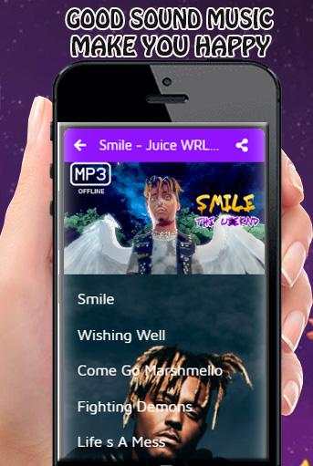 Smile - Juice WRLD 2021 Songs Offline screenshot 3
