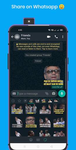 BabuRao Stickers for WhatsApp - WAStickerApps screenshot 4