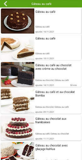 Recettes de gâteaux screenshot 3