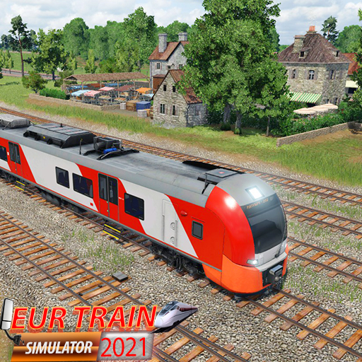 Euro Train Simulator 2021  :  New Train Games icon