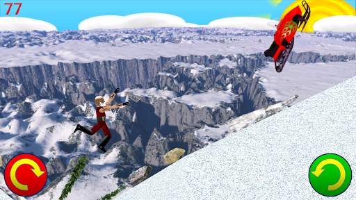 Snowmobile Santa - Racing Game screenshot 7