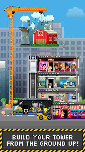 Tiny Tower: 8 Bit Retro Tycoon screenshot 1