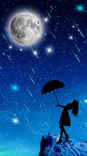 Quiet Starry Night APUS Live Wallpaper screenshot 5