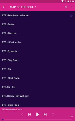 BTS Permission to Dance screenshot 2