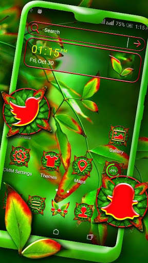 Leaves Theme screenshot 1