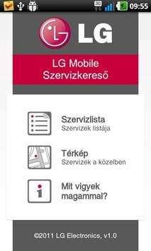 LG Mobil Szervizkereső screenshot 1
