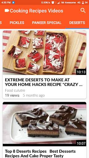 Cooking Recipes Video screenshot 3