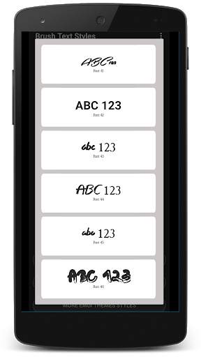 Brush Fonts for Huawei / Honor / EMUI screenshot 6