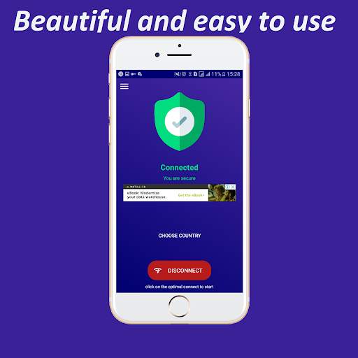 Turbo VPN- Free Proxy Server & Secure VPN Service screenshot 1