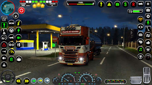 Euro Truck Driving Games screenshot 4