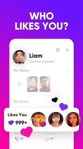 SLIDE: Video Dating - Match. Vibe. Meet New People screenshot 7