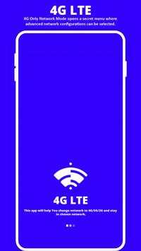 4G LTE Mode - 4G LTE Only screenshot 2