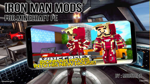 Iron Mod - Iron Hero Mods For MCPE screenshot 1