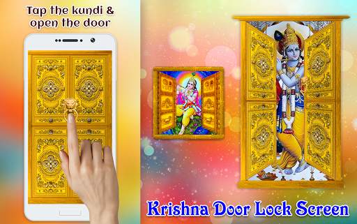 Krishna Door Lock Screen screenshot 3