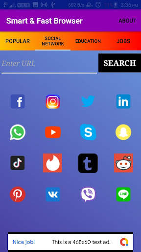 Smart & Fast Browser-ALL IN ONE Web Browser screenshot 2
