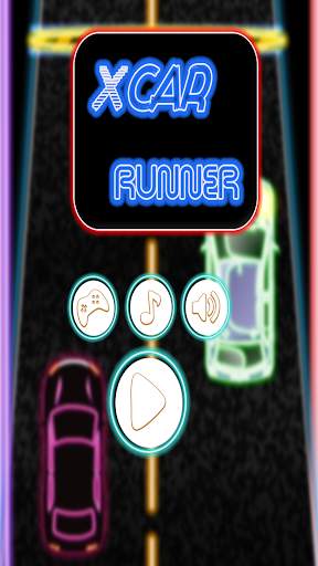 X Car Runner - Racer Game screenshot 1