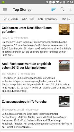 News Reader Pro screenshot 1