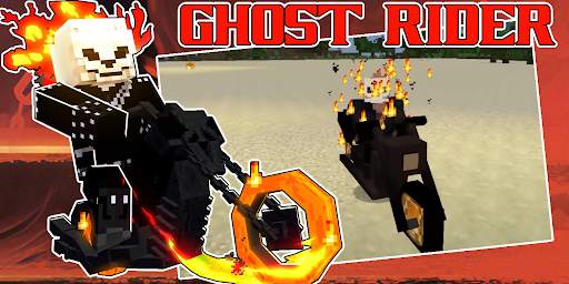 Ghost Rider mod for minecraft screenshot 2