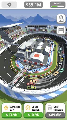 Idle Tap Racing screenshot 1