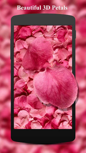 Flower Petals 3D Wallpaper HD screenshot 1