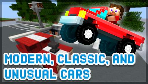 Cars Mod for Minecraft screenshot 1