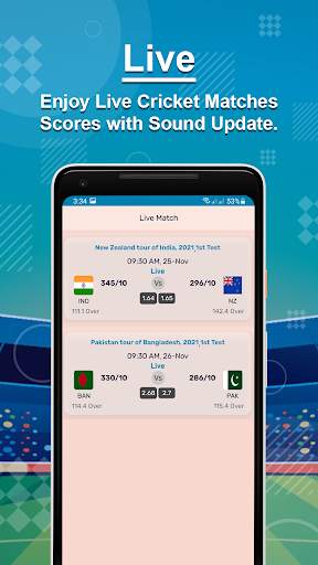 Live Cricket screenshot 2