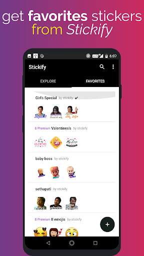 Stickify - The messenger stickers screenshot 6