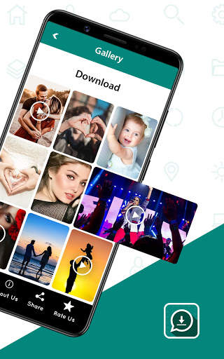 status saver for whatsapp download - story save screenshot 4