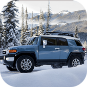 FJ Cruiser 4 x 4 Schnee fahren icon