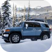 FJ 4x4 Cruiser Snow Driving
