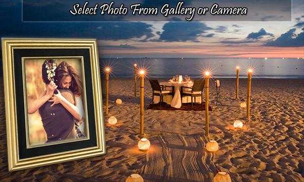 Candle Light Dinner Photo Frames screenshot 5