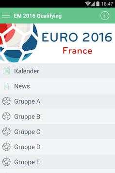 EURO 2016 App screenshot 2