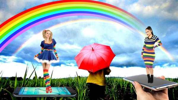 Rainbow Photo Frames screenshot 4