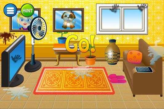 Cleaning House Game screenshot 2