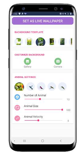 Birds Flying Live Wallpaper screenshot 2