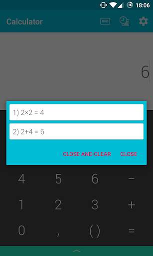 Simple Calculator   Graph screenshot 2