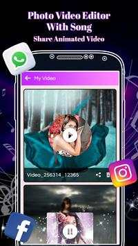 Photo Video Editor with Song screenshot 5